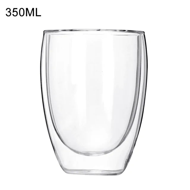 Double Wall Glass Cup Water Bottle