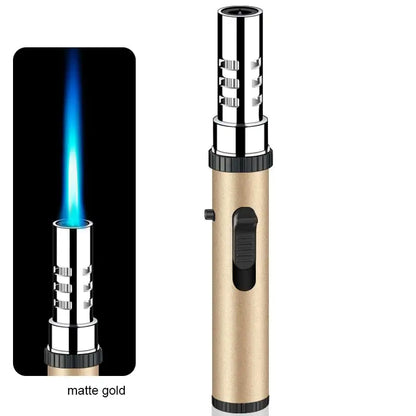 Outdoor Inflatable Metal Blue Flame Fiery Lighter