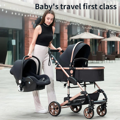 Lightweight Foldable Baby Stroller