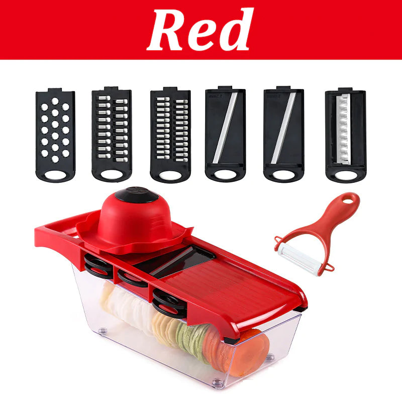 Vegetable Noodle & Slicer 7-in-1 Multi-Blade Cutter