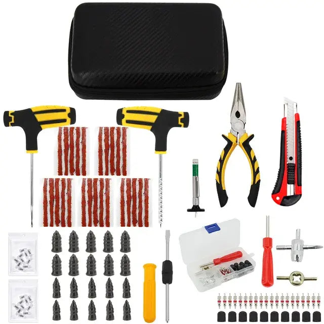 Car Tire Repair Tool Kit