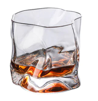 Crumple Japanese Style Whiskey Glass