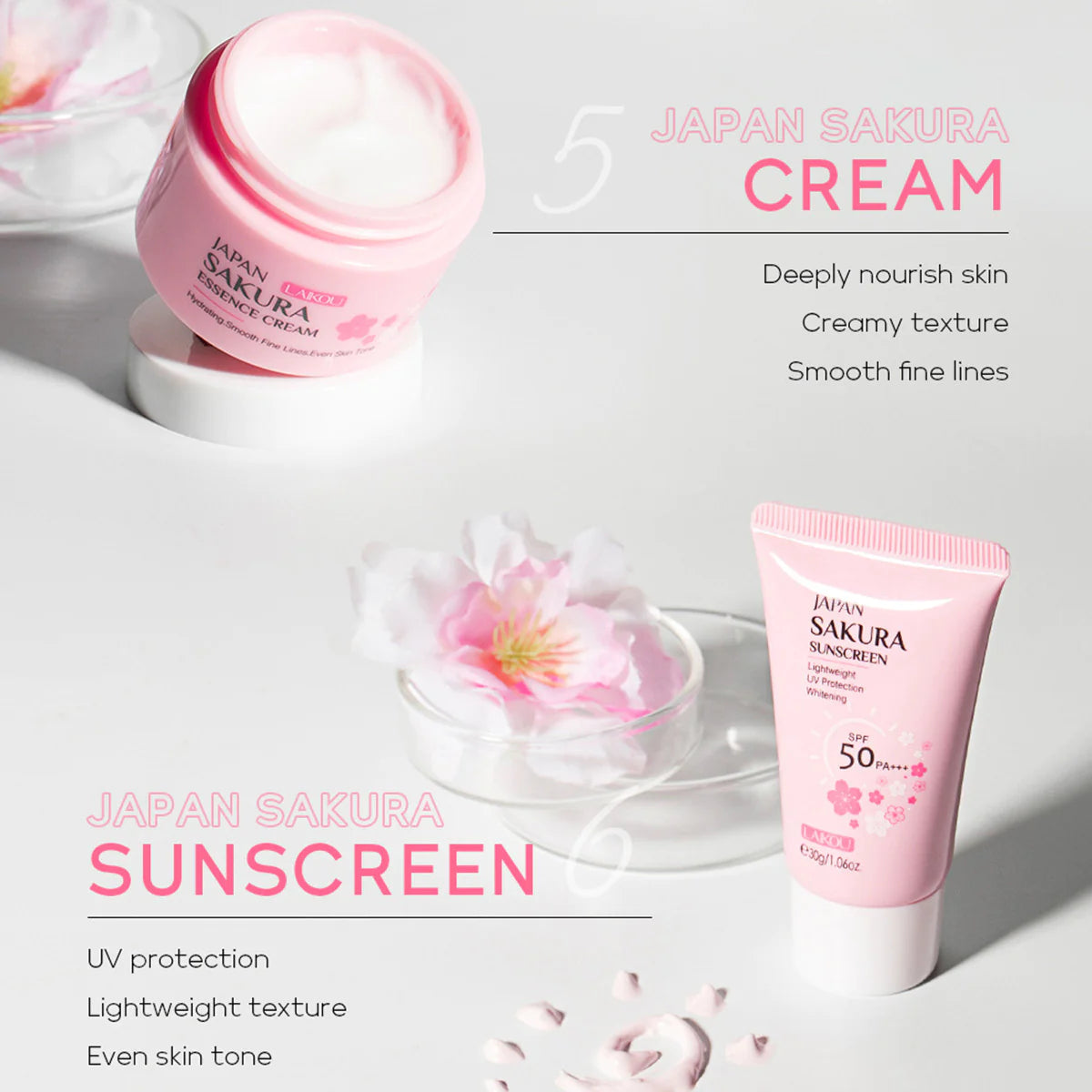 Japan Sakura Skincare Gift Set