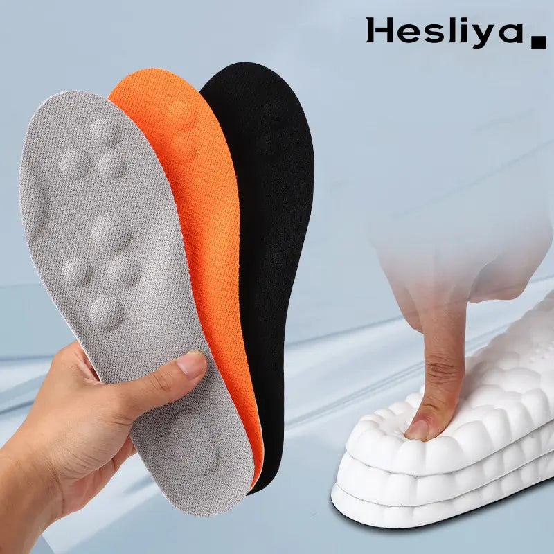 Hesliya's Cutting-Edge PU Memory Foam Insoles