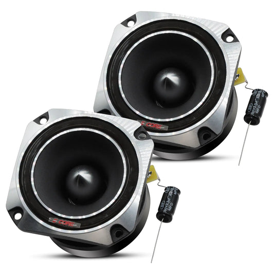 5Core Tweeters Speakers Car Audio Pair 600W Peak 3.5 Inch Super Bullet Tuiters Para Sonido Para Carro