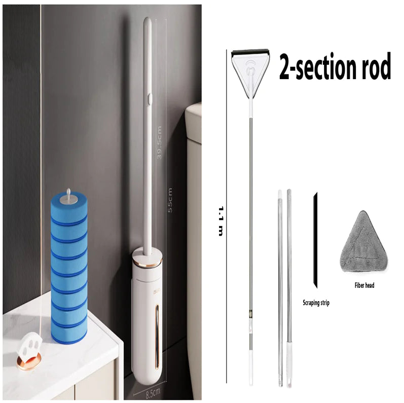 Disposable Toilet Brush Set