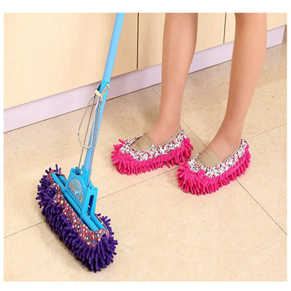 Multifunction Floor Dust Cleaning Slippers Shoes