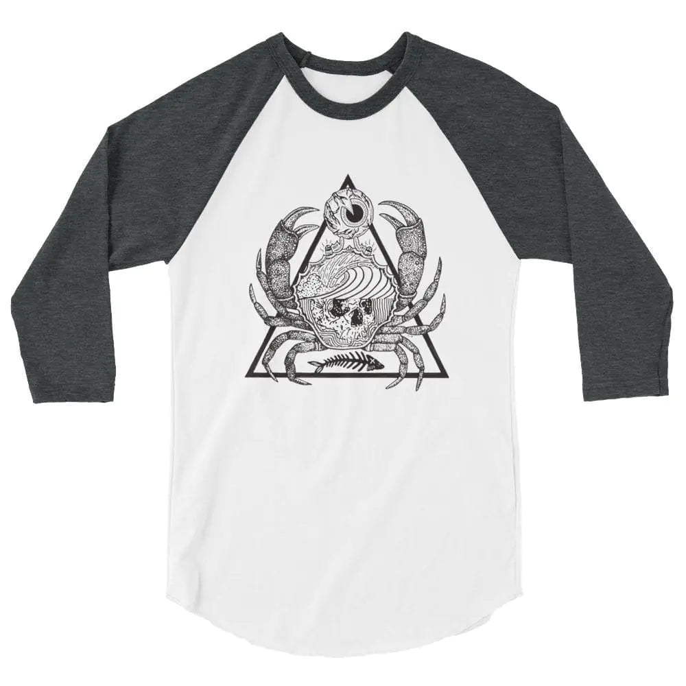 Space Bat Killer 3/4 sleeve raglan shirt