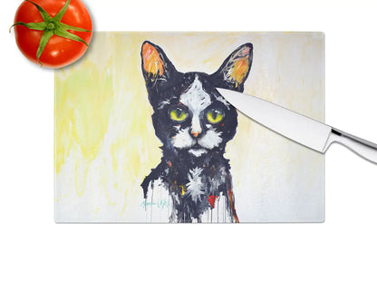 Big Kitty Cat Glass Cutting Board