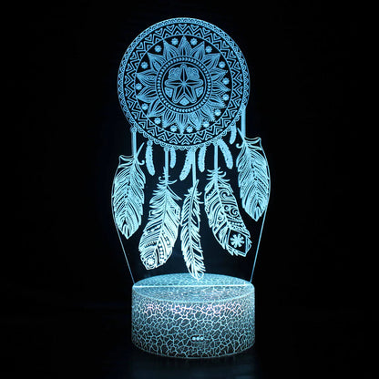 3D Illusion Night Light