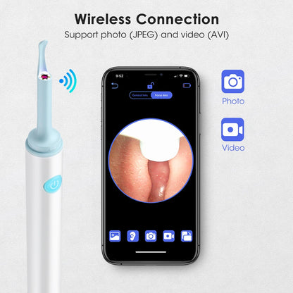 Wireless Visual Silicone Ear Cleaning Tool