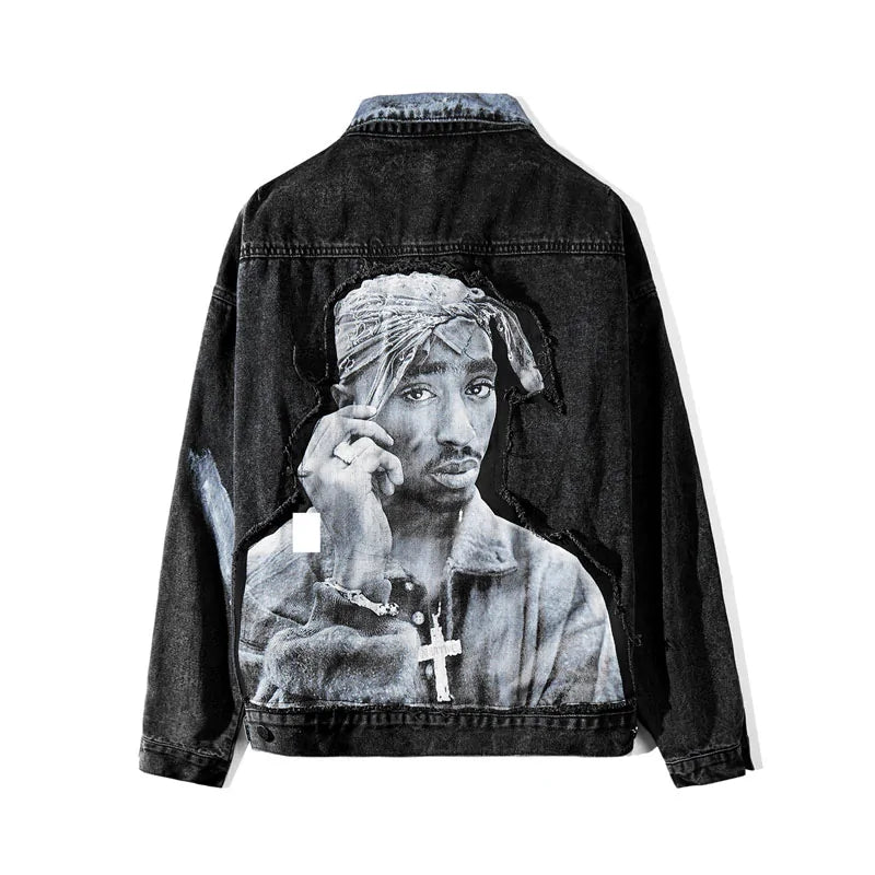 Tupac Denim Jacket