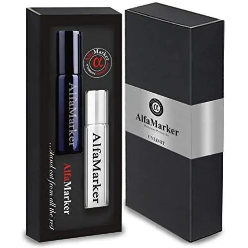 Unlimit Pheromone Cologne for Men Men`s Pheromone Oil Perfume Set 2x5 ml