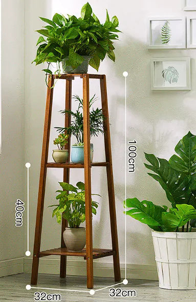 Multi floor indoor floor fleshy living room flower shelf