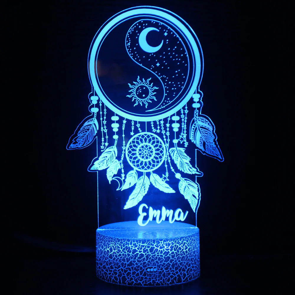 3D Illusion Night Light