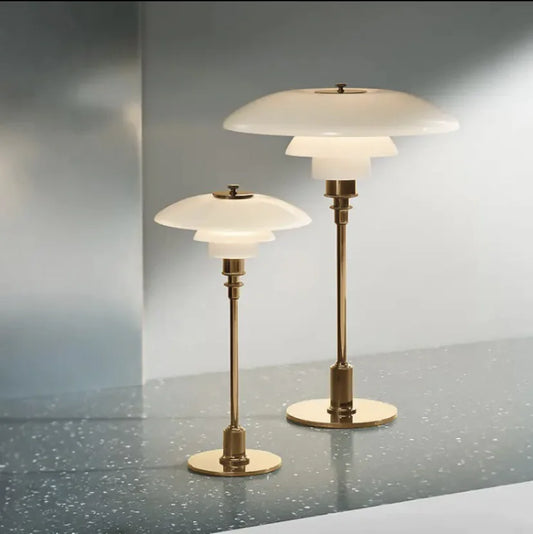 Vintage Bauhaus Fusion: Retro Medieval Bedside Lamp for Stylish Living Spaces