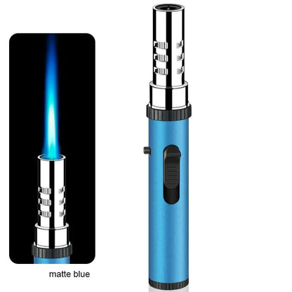 Outdoor Inflatable Metal Blue Flame Fiery Lighter